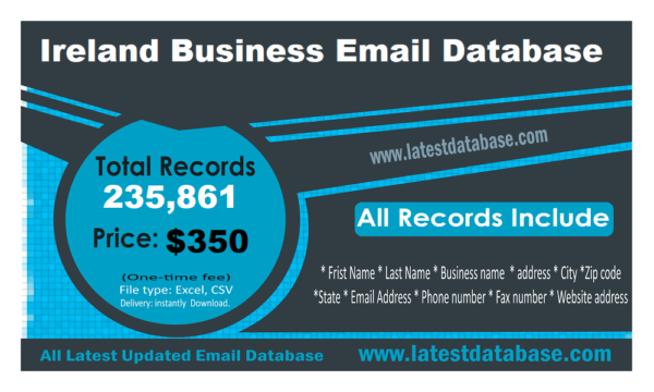 Ireland Email Insights Data