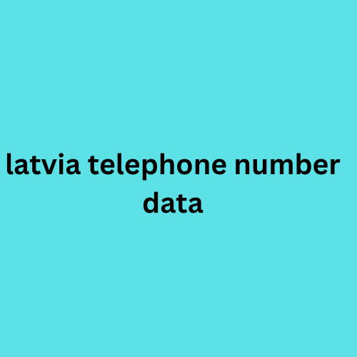 latvia telephone number data